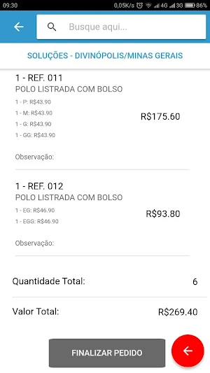 Força de Vendas One Soluções Screenshot 1