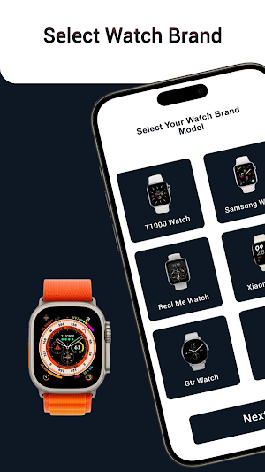 T1000 Ultra Smart Watch App Screenshot 1