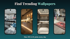 Modular Kitchen Wallpaper 4K Screenshot 0