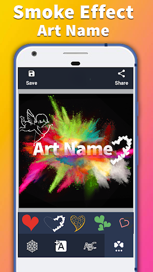 Smoke Effect Art Name - Art Name Maker Screenshot 2