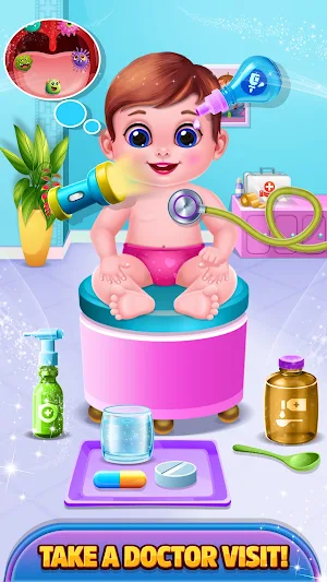 Babysitter - Baby Care Games Screenshot 2