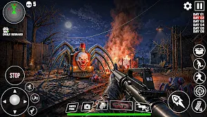 Scary Train Spider Train Game Screenshot 2
