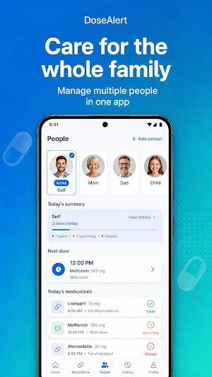 DoseAlert AI - Pill Reminder Screenshot 1