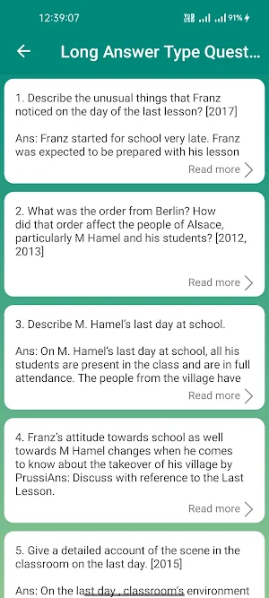Class 12 HS English E-Notebook Screenshot 1