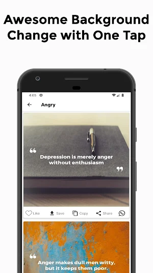 Status Creator - Quotes Creator - Status App Screenshot 3