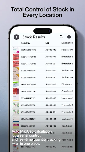 Mini WMS: Stock Management Screenshot 2
