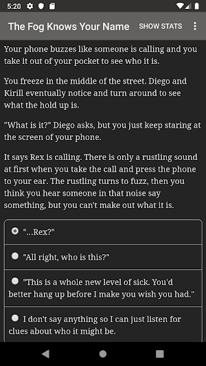 The Fog Knows Your Name Screenshot 2