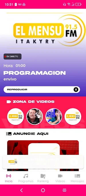 Radio El Mensu - Itakyry Screenshot 0
