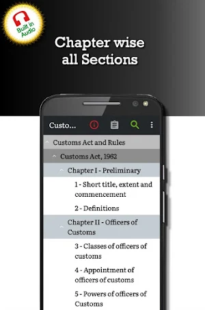 Customs Act 1962 & Rules Screenshot 1