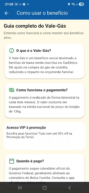 Vale Gás 2026 Guia Screenshot 3
