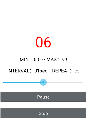 Count Up with audio Screenshot 1