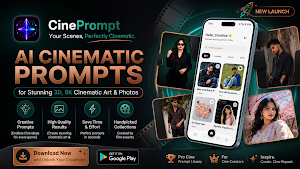 CinePrompt - AI Prompts Screenshot 0