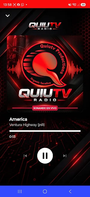 QuiuTv Radio Screenshot 2