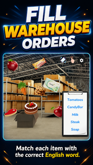Snack Attack-Learn English Screenshot 2