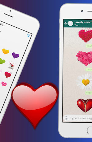 Lovely  Stickers Amor  WAStick Screenshot 3