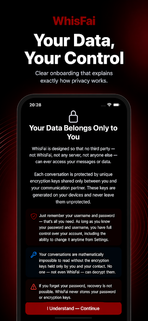 WhisFai Screenshot 1