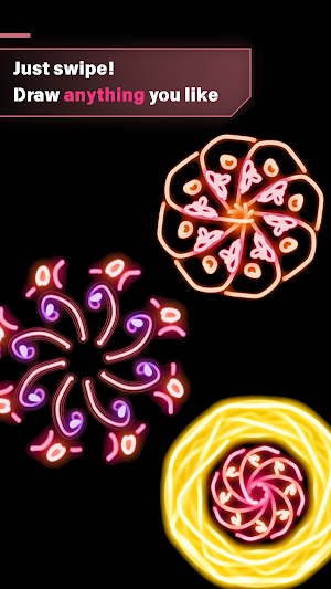 AR Finger Spinner: Glow Art&3D Screenshot 1