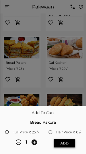 Pakwan Wala  - Online Food Order and Delivery App Screenshot 2