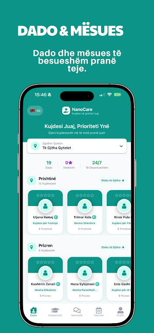NanoCare – Dado & Edukatore Screenshot 0