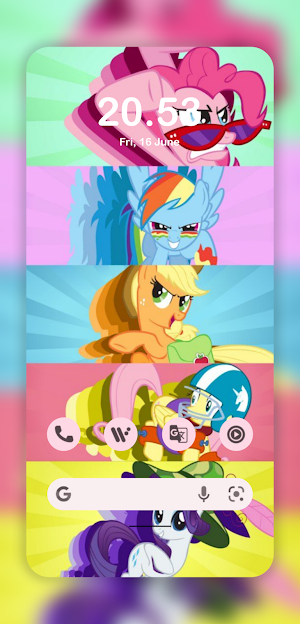 Cute Pony Wallpapers HD Screenshot 2