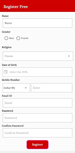 Yes4umatrimony Screenshot 1
