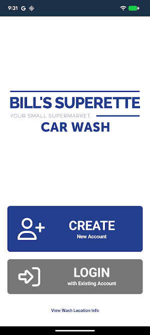 Bill's Superette Car Wash Screenshot 0