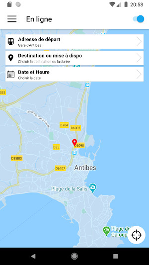 Côte d'Azur Cab Screenshot 0