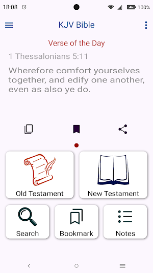 Delcom KJV Bible: Offline Screenshot 0