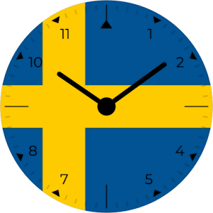 Sweden Analog Watch Face Screenshot 3