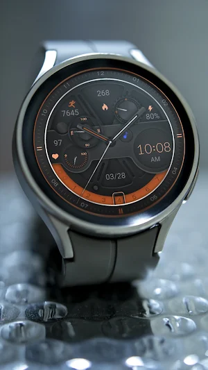 Commerce Orange For Wear OS Screenshot 3