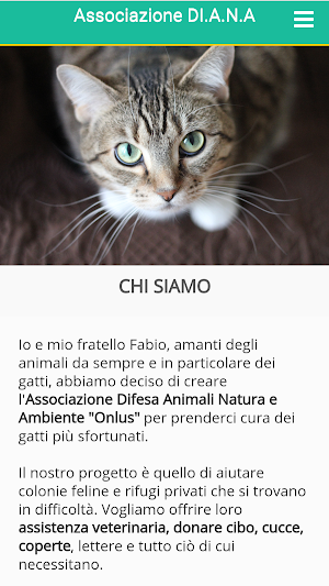 Associazione Diana Screenshot 2