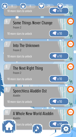Piano Tiles Elssa Frojen 2 Screenshot 2