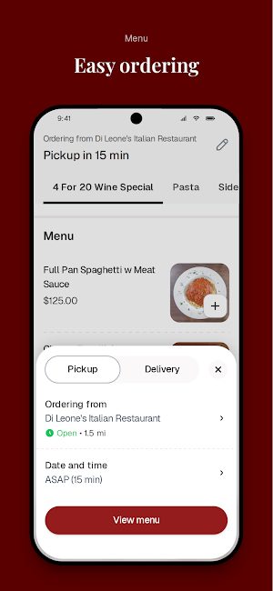 Di Leone's Italian Restaurant Screenshot 2
