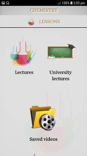 Chemistry - Lectures Screenshot 0