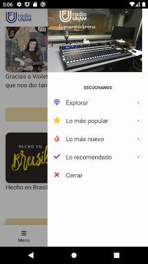 Radio UNAM Screenshot 3