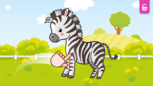 Zoo Puzzle – Kids animal games Screenshot 1