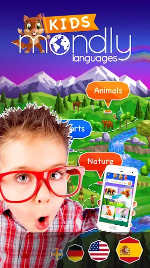 Learn 33 languages with Mondly Free games for kids Screenshot 0
