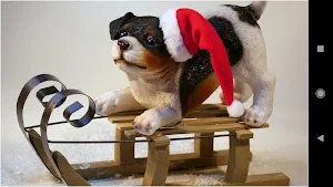 Christmas Dog Wallpapers Screenshot 2