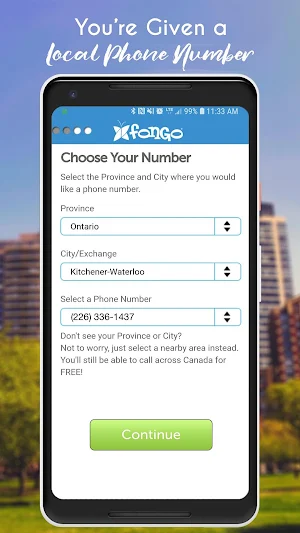 Fongo - talk and text freely Screenshot 0