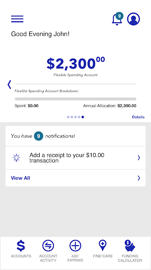 FlexSave of America Screenshot 2