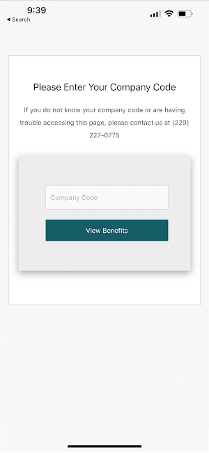 Big Oak Benefits Screenshot 1