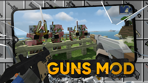 Guns Mod for Minecraft MCPE Screenshot 0