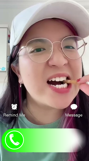 Itsmeissie Panggilan Palsu Screenshot 0
