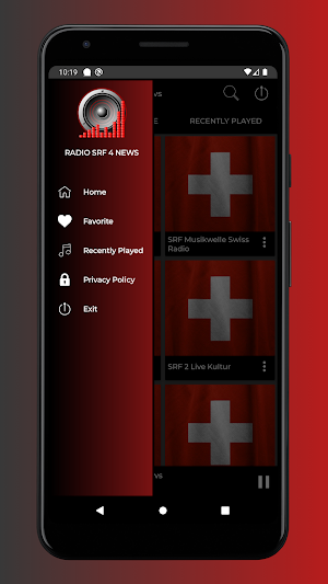 Radio SRF 4 News App Screenshot 2