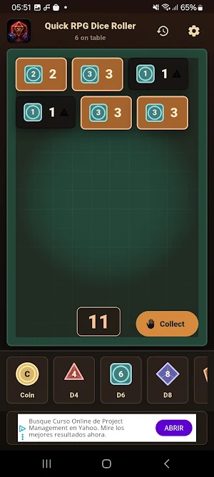 Quick RPG Dice Roller Screenshot 1