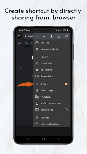 Website Shortcut+ URL Bookmark Screenshot 2
