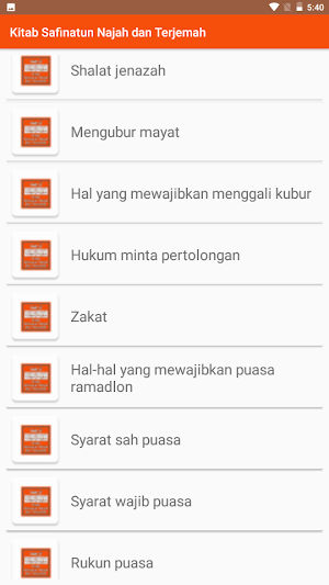 Kitab Safinatun Najah Terjemah Screenshot 3