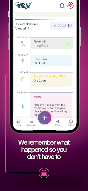 AeroLiv: Asthma+COPD Mentor Screenshot 2