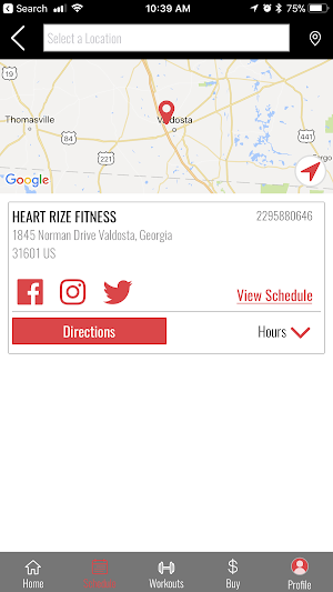 Heart Rize Fitness Screenshot 2