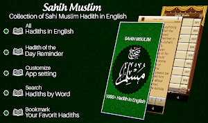 Sahih Muslim Hadith (English) Screenshot 0